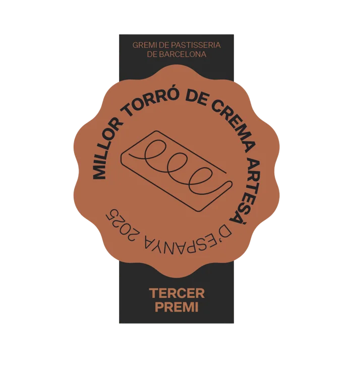 Tercer premi Millor Torró de Crema d'Espanya 2025